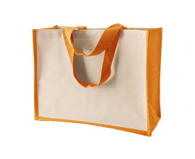 Сумка LaPalma, джут 350 г(м2), 42х19х33 см (помаранчевий)