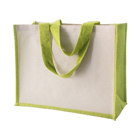 Сумка LaPalma, джут 350 г(м2), 42х19х33 см (блакитний)