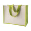 Сумка LaPalma, джут 350 г(м2), 42х19х33 см (світло-зелений)