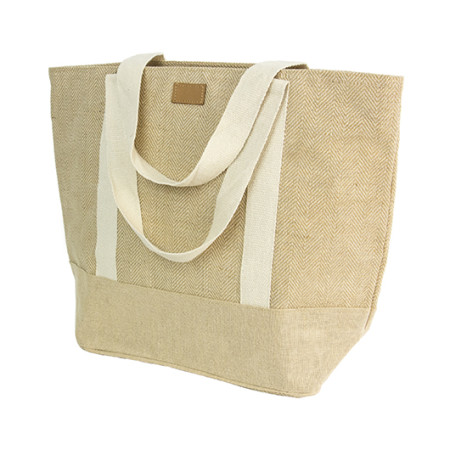 Сумка SABA, 400 г(м2), 50x38x16 см, джут (натуральний)