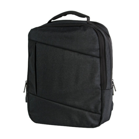 Рюкзак на 2 відділення з USB KENTON, 42х13х30 (чорний)