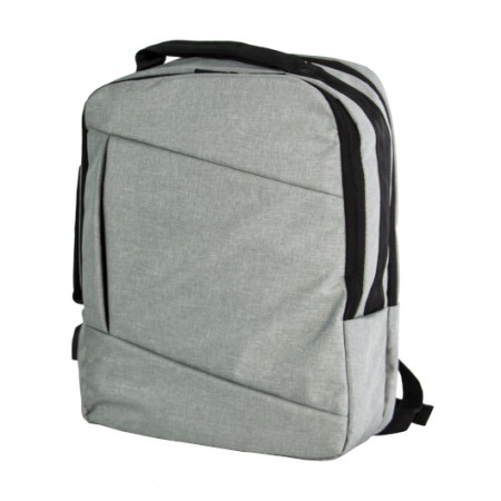 Рюкзак на 2 відділення з USB KENTON, 42х13х30 (чорний)