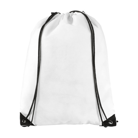 Рюкзак-мішок RANCEL, 35х42 см, спанбонд (білий)