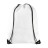Рюкзак-мішок RANCEL, 35х42 см, спанбонд (білий)