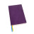 Щоденник А5mini ПРІНТ недатований, к/б (фіолетовий)