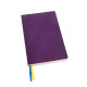 Щоденник А5mini ПРІНТ недатований, к/б (фіолетовий)