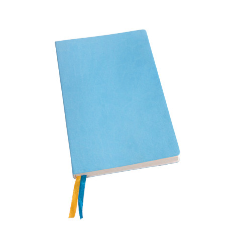 Щоденник А5mini ПРІНТ недатований, к/б (світло-блакитний)