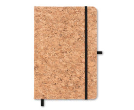 Записник А5 з петлею для ручки, SUBER, 96 л (чорний)