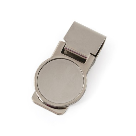 Тримач для купюр BANK, метал (срібний)