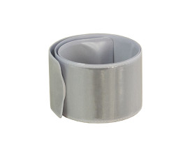 OGNA, Стрічка світловідбивна, 32x3 см, ПВХ/метал/світловідбиваюча плівка (сірий)