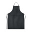 Фартух NAIMA APRON, 98х69,5 см, конопля (чорний)
