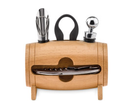 Набір для вина BOTA, 4 предмета, деревина/метал (деревина)