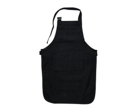 Фартух HESTON, 53X82 см, 300 г/м&sup2; бавовна (чорний)