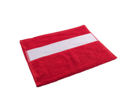 Рушник HAWAII з петелькою 30х50, 380G (червоний)