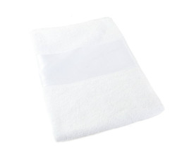 Рушник SUNSET з білим бордюром 50х100, 380G (білий)