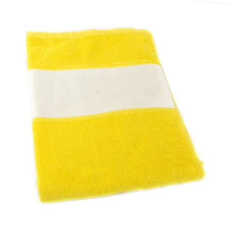 Рушник SUNSET з білим бордюром 50х100, 380G (білий)