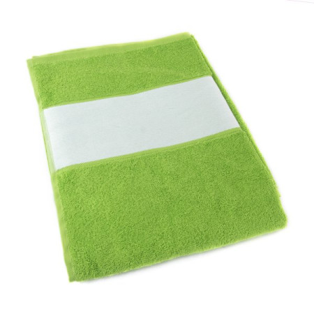 Рушник SUNSET з білим бордюром 50х100, 380G (білий)