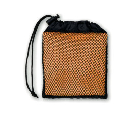 Рушник спортивний TUKO в мішечку, 35х80 (помаранчевий)