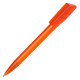 Ручка пластикова 'Twister Frozen' (Ritter Pen) поворотна (Помаранчевий)