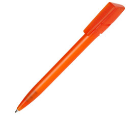 Ручка пластикова 'Twister Frozen' (Ritter Pen) поворотна (Помаранчевий) Ручка пластикова 'Twister Frozen' (Ritter Pen) поворотна (Помаранчевий)