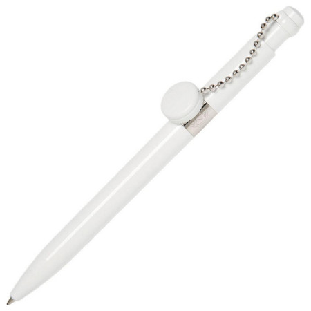 Ручка пластикова 'Pin Pen' (Ritter Pen) (Білий)