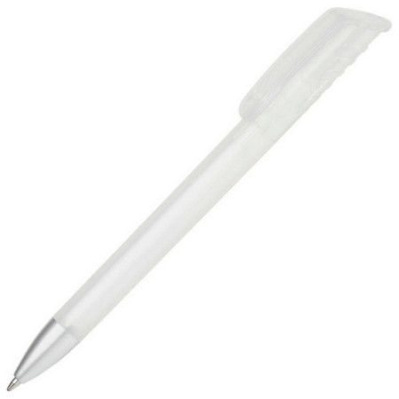 Ручка пластикова 'Top Spin Frozen' (Ritter Pen) поворотна (Білий)