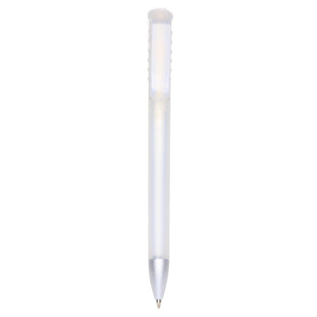 Ручка пластикова 'Top Spin Frozen' (Ritter Pen) поворотна (Білий)