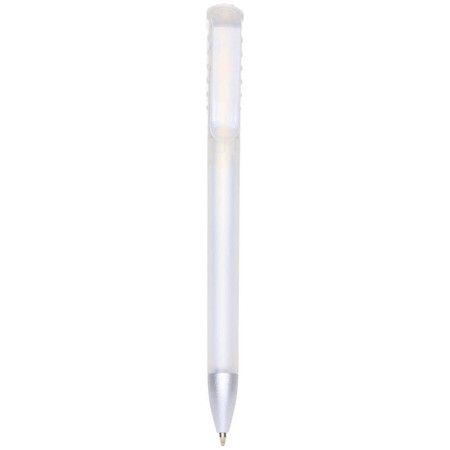Ручка пластикова 'Top Spin Frozen' (Ritter Pen) поворотна (Білий)