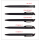 Ручка пластикова 'Clear' (Ritter Pen) (Жовтий) Ручка пластикова 'Clear' (Ritter Pen) (Жовтий)