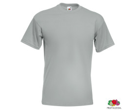 Футболка 'Super Premium Tee' (Fruit of the Loom) (Сірий)