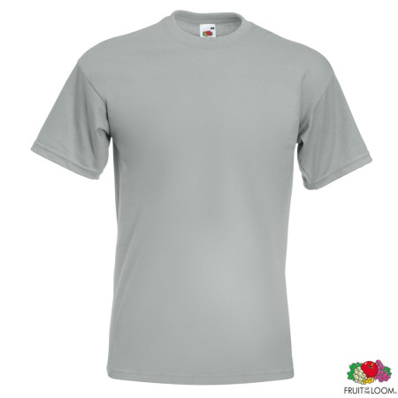Футболка 'Super Premium Tee' XL (Fruit of the Loom) (Сірий)
