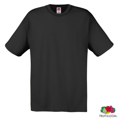 Футболка 'Original T' 2XL (Fruit of the Loom) (Чорний)