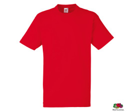 Футболка 'Heavy T' (Fruit of the Loom) (Червоний)