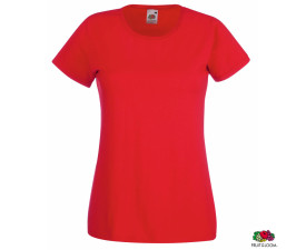 Футболка 'Lady-Fit Valueweight-T' (Fruit of the Loom) (Червоний)