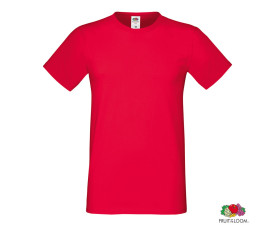 Футболка 'Sofspun' (Fruit of the Loom) (Червоний)