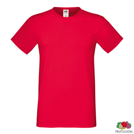 Футболка 'Sofspun' (Fruit of the Loom) (Червоний)
