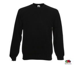 Реглан-толстовка 'Sweat' (Fruit of the Loom) (Чорний)