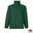 Толстовка 'Full Zip Fleece' M (Fruit of the Loom) (Темно-зелений)