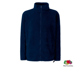 Толстовка 'Full Zip Fleece' (Fruit of the Loom) (Темно-синій)