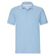Теніска 'Premium Tipped Polo' (Fruit of the Loom) (Блакитний)