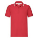 Теніска 'Premium Tipped Polo' (Fruit of the Loom) (Червоний)