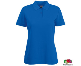 Теніска-поло 'Lady-Fit Polo 65/35' (Fruit of the Loom) (Королівський синій)
