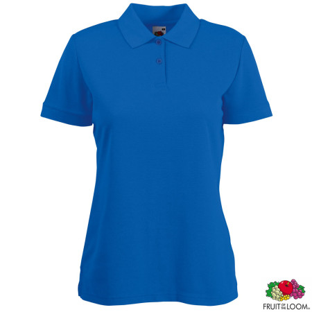 Теніска-поло 'Lady-Fit Polo 65/35' (Fruit of the Loom) (Королівський синій)