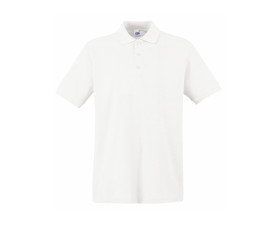 Теніска 'Premium Polo' (Fruit of the Loom) (Білий)