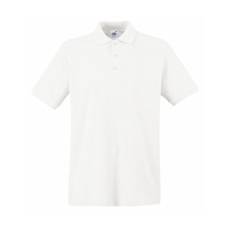 Теніска 'Premium Polo' (Fruit of the Loom) (Білий)