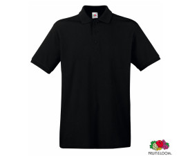 Теніска 'Premium Polo' (Fruit of the Loom) (Чорний)
