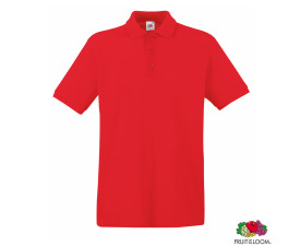 Теніска 'Premium Polo' (Fruit of the Loom) (Червоний)