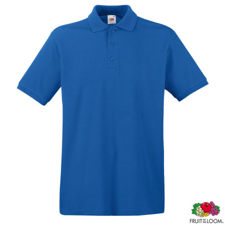 Теніска 'Premium Polo' (Fruit of the Loom) (Королівський синій)