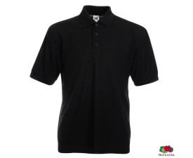 Теніска-поло '65/35' (Fruit of the Loom) (Чорний)
