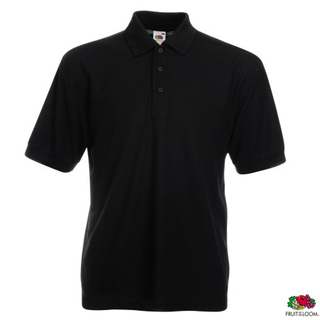 Теніска-поло '65/35' XL (Fruit of the Loom) (Чорний)